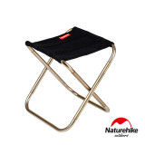 Naturehike L012超輕量便攜收納鋁合金摺疊椅 (NH17Z012-L) | 戶外迷你釣魚椅  - 黑色