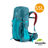 Naturehike 55+5L雲徑重裝露營背囊 行山背包 (NH16Y020-Q) | 大容量自助旅行背包 - 藍色