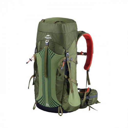 Naturehike 55+5L雲徑重裝露營背囊 行山背包 (NH16Y020-Q) | 大容量自助旅行背包 - 綠色