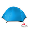 Naturehike Bicycle Tent 超輕款210T戶外單人露營帳篷 (NH18A095-D) | 野營帳幕贈地席 - 藍色