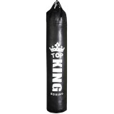 TOP KING 懸掛式真超纖香蕉型拳擊訓練沙包 - 黑色
