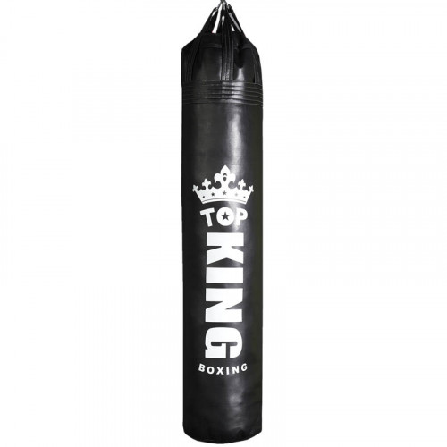 TOP KING 懸掛式真超纖香蕉型拳擊訓練沙包 - 黑色