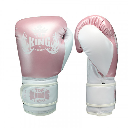 TOP KING TKT經典系列成人拳擊手套 (12OZ) - 粉紅色