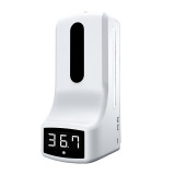 K9  二合一自動感應紅外線測體溫儀消毒皂液機 | 人體溫度檢測器 | 酒精搓手液機
