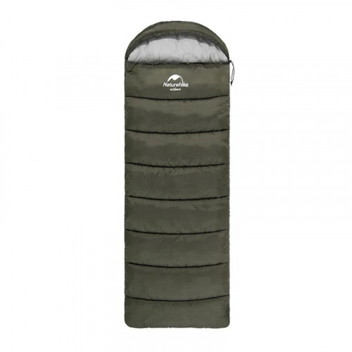 Naturehike U250 全開式戶外保暖睡袋2020版本 (NH20MSD07) 3℃〜6℃ | 可攤開當棉被&睡墊 - 綠色
