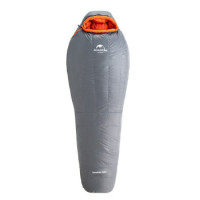 NatureHike ULG1000木乃伊白鵝絨羽絨睡袋 (NH19YD001) | 適用溫度零下-20℃〜-15℃  | 冬季露營登山旅行睡袋 - 灰色 - 訂購產品