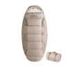 NatureHike PS200 可伸手圓餅型睡袋 (NH20MSD03) - 結晶釉 | 適用溫度5℃〜9℃ | 成人戶外露營秋冬季加厚防寒睡袋 - PS200