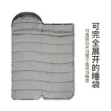 Naturehike U350 全開式戶外保暖睡袋 (NH20MSD07) -2℃〜1℃ | 可攤開當棉被睡墊 - 啡色