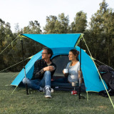 NatureHike P2戶外輕型雙人鋁桿露營帳篷 (NH18Z022-P) |Professional P系列帳幕 |  雙層內外帳設計 - 風暴藍