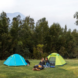 NatureHike P4戶外輕型4人鋁桿露營帳篷 (NH18Z044-P) |Professional P系列帳幕 |  雙層內外帳設計 - 藍色