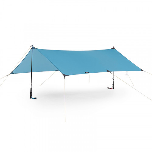 NatureHike 雲圖戶外超輕遮陽天幕 (NH19T001-M) | 便攜野營防雨涼棚（不含天幕桿） - 藍色