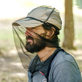 NatureHike 連帽蓋帶頂款防蚊面罩紗網 (NH19F005-Z) | 戶外防蚊蟲頭套