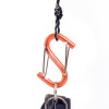NatureHike S型鋁合金多功能登山扣 (NH15A003-H) | 掛鉤快掛鑰匙扣 背包安全扣 - 橙色