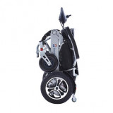 Baichen Medical E8000 升級款可摺疊電動輪椅 - 充氣車輪版本 | 老人助行車 | 全自動電磁剎車二合一手動/電動輪椅 - 香港三個月產品保養 【一件包郵】