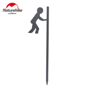 NatureHike 36CM天幕娃娃地釘-單根 (NH20ZP081) | 戶外露營野營帳篷配件 防風固定地釘