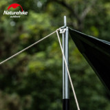 NatureHike 4.5MM*20M天幕棉質風繩 (NH20PJ122) | 帳篷防風繩子配件 - 啡色大碼