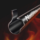 NatureHike 7075鋁合金三節行山杖  (NH19DS003) | 伸縮外鎖便攜式徒步爬山手杖 - 紅色