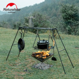 NatureHike 戶外鐵藝野炊置物架 (NH20SK012) | 燒烤野炊掛架吊鍋支架篝火架 - 小款
