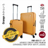 Samel FGD433 20寸+28寸 PC高級可擴展前開行李箱套裝 - 黃色