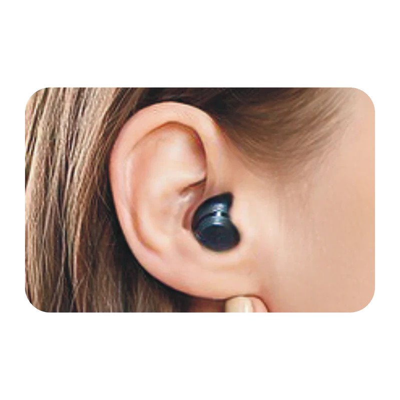 Hopewell HAP-150 (+120dB) 耳機型充電式助聽器 - 黑色 | 120 分貝擴音 | 戴上除下自動開關機 | 香港行貨 產品介紹圖