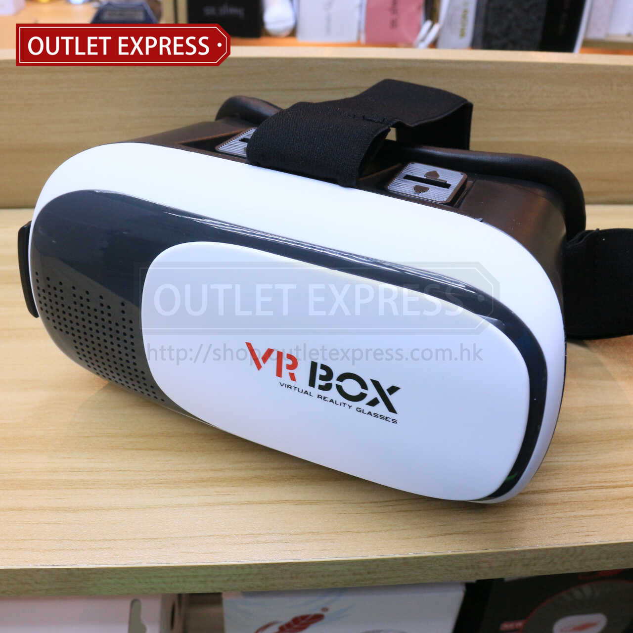 2代 VR BOX虛擬實境眼鏡 正面圖 - Outlet Express HK生活百貨城實拍相片