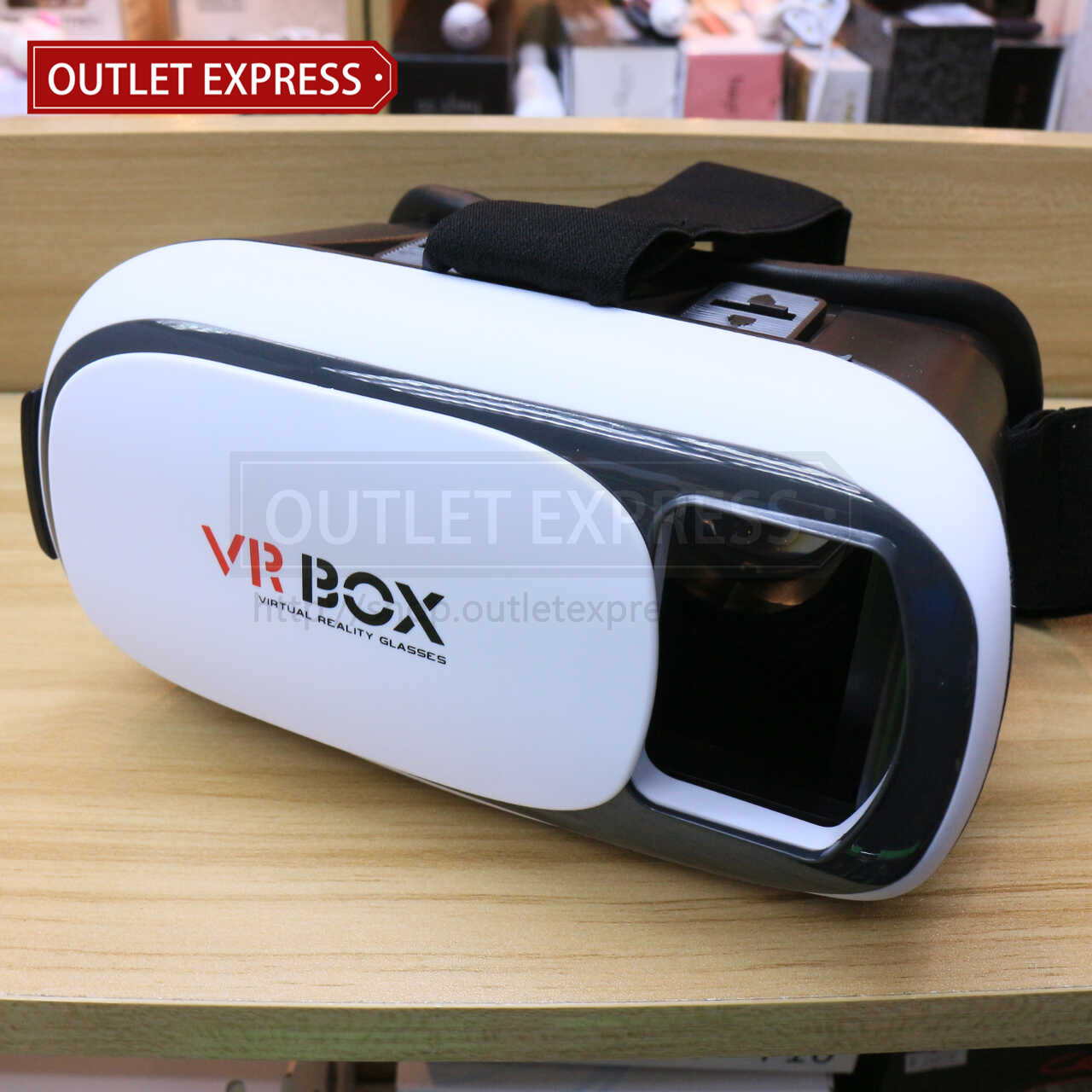2代 VR BOX虛擬實境眼鏡 正面圖 - Outlet Express HK生活百貨城實拍相片