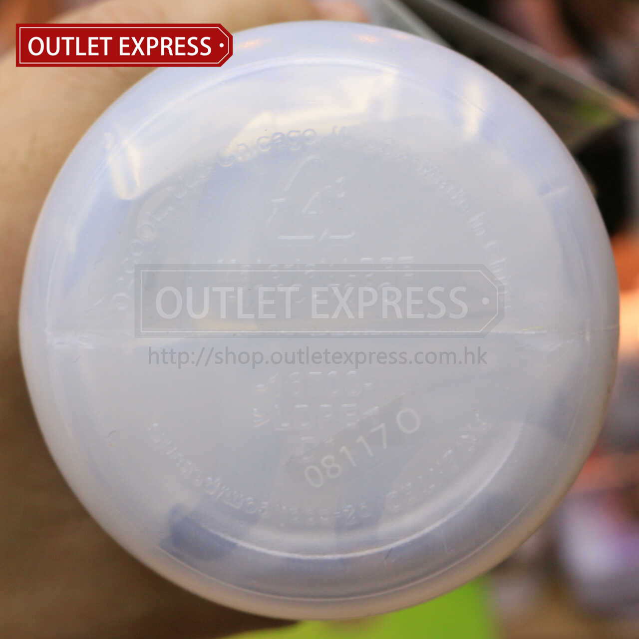 美國 O2COOL 20OZ運動保冷噴霧水樽底部 - Outlet Express HK生活百貨城實拍相片