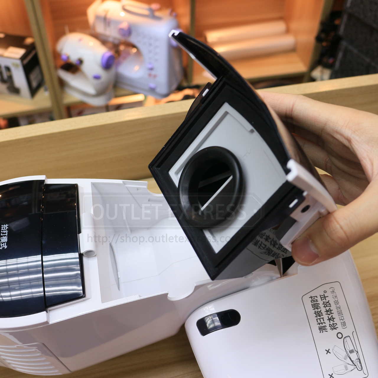 IRIS OHYAMA IC-FDC1 無線除塵蟎吸塵機 塵盒 - Outlet Express HK生活百貨城實拍相片