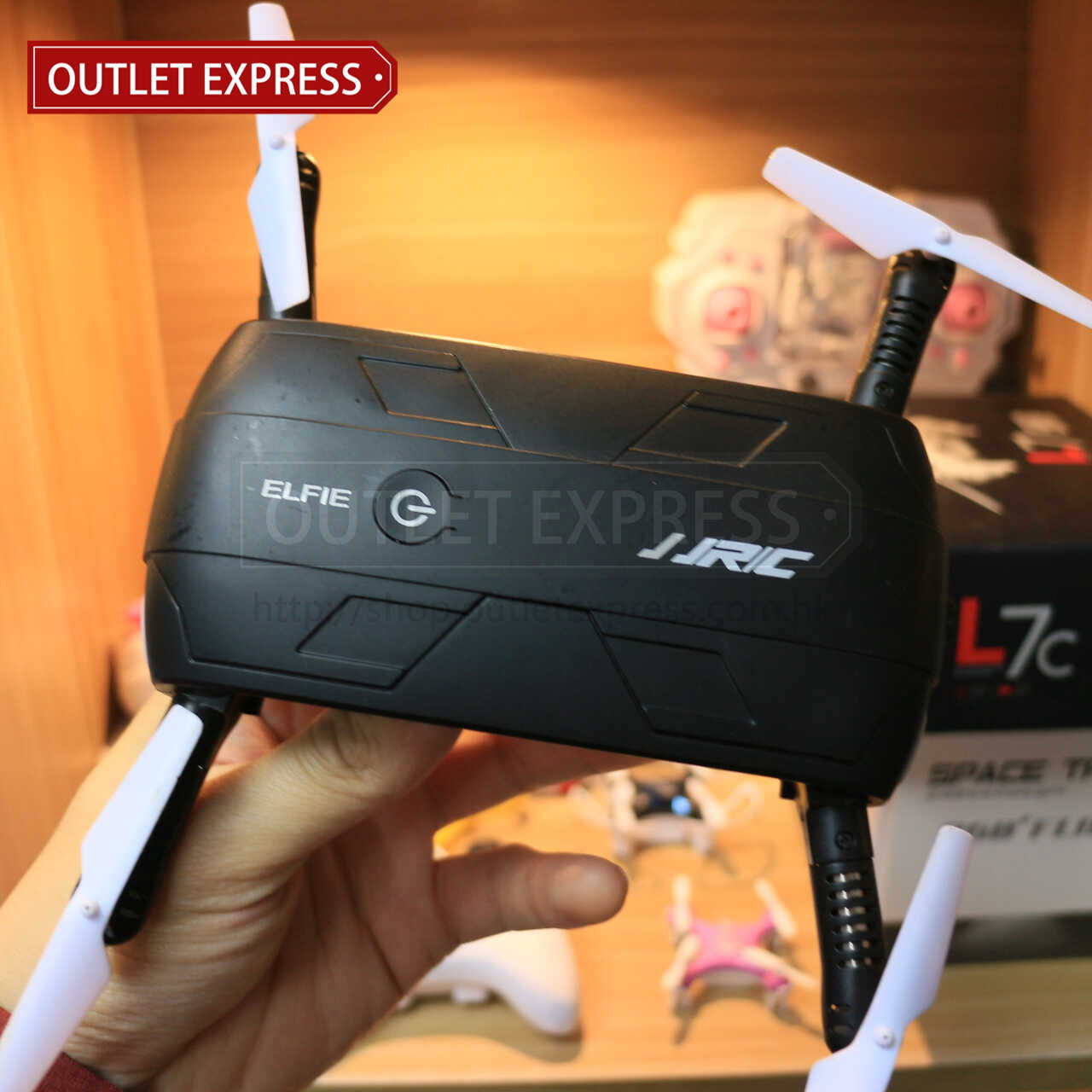 JJRC H37 可折疊迷你四軸無人機飛行器 - Outlet Express HK生活百貨城實拍相片