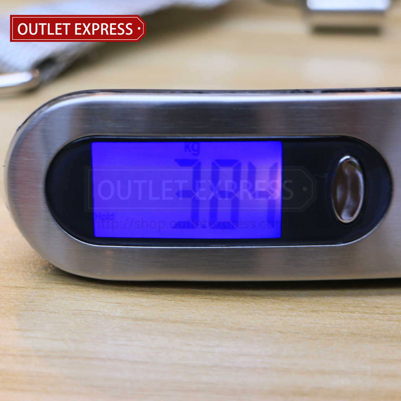手握式手提電子行李磅 | 50KG 旅行行李磅 重度顯示- Outlet Express HK 生活百貨城實拍圖
