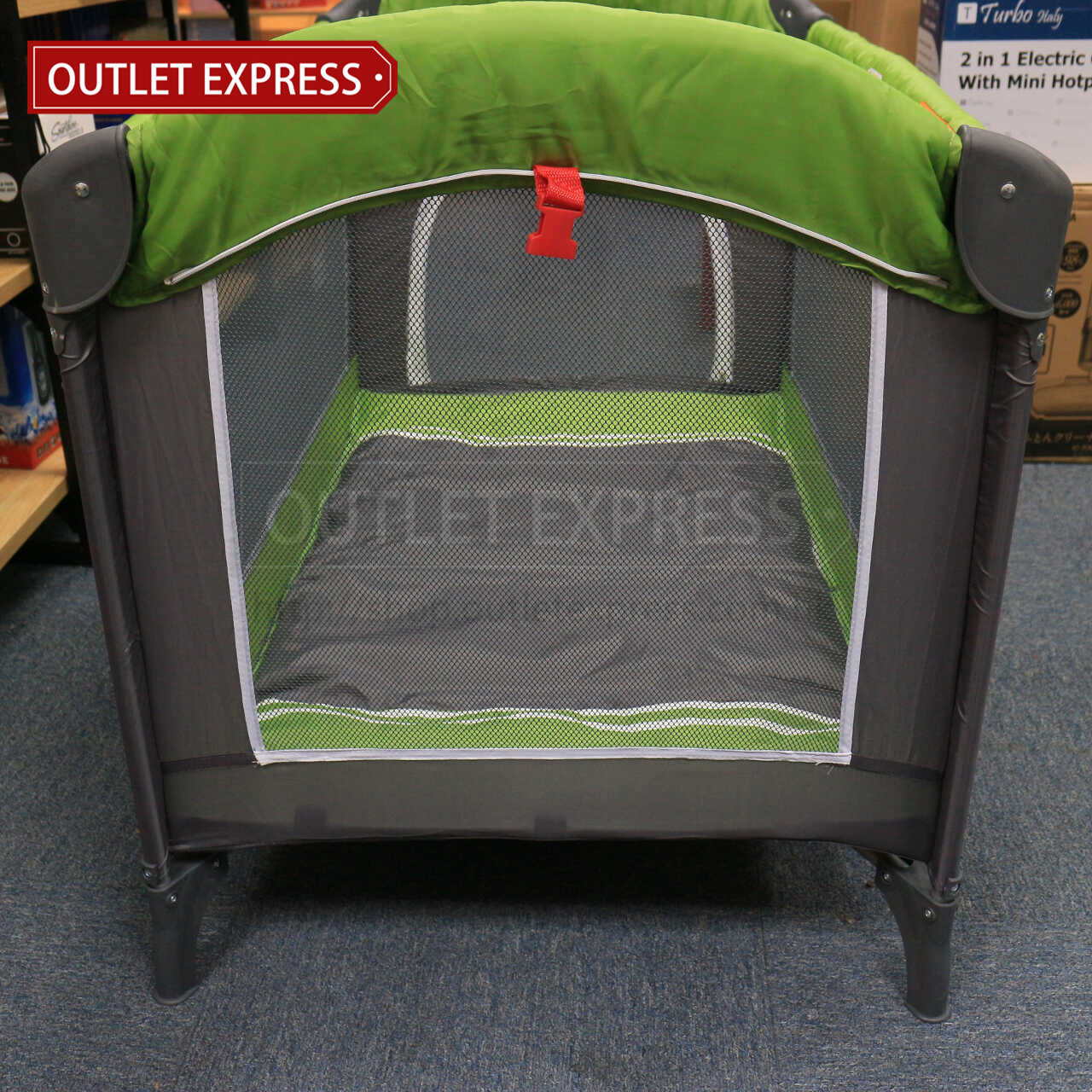 Babyface 歐式多功能可折疊嬰兒床BB床 - Outlet Express HK生活百貨城實拍相片