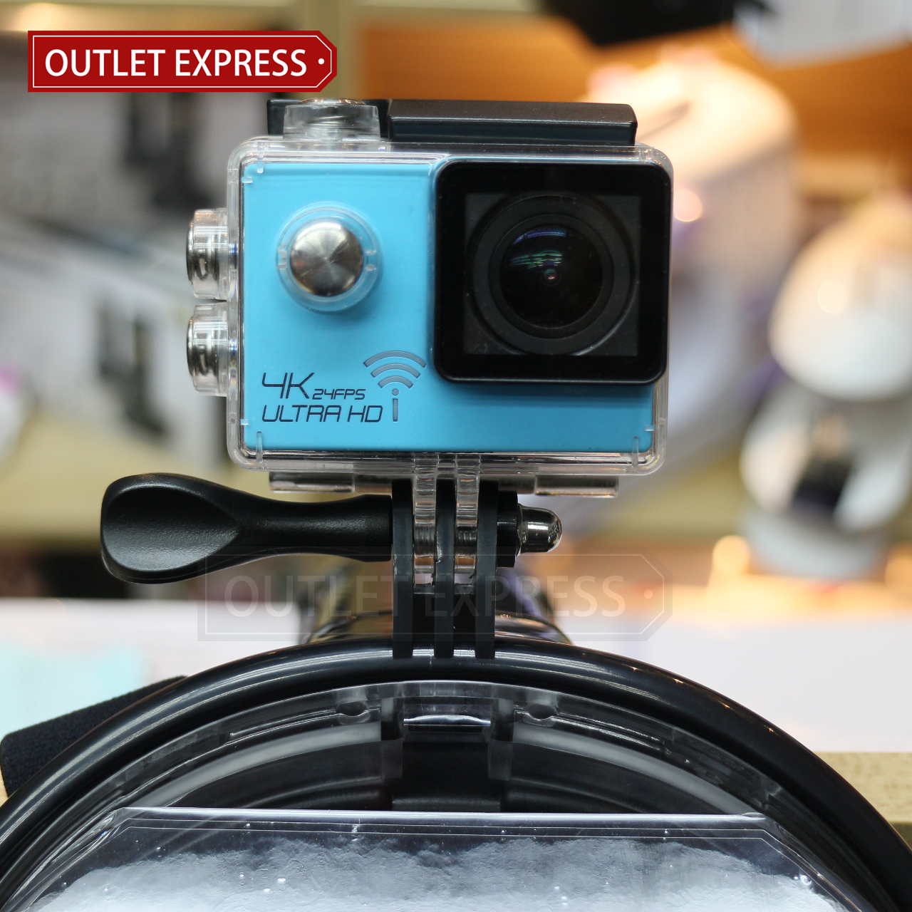 DRY DOP 全乾式浮潛潛水面罩可掛Sportscam - Outlet Express HK生活百貨城實拍相片