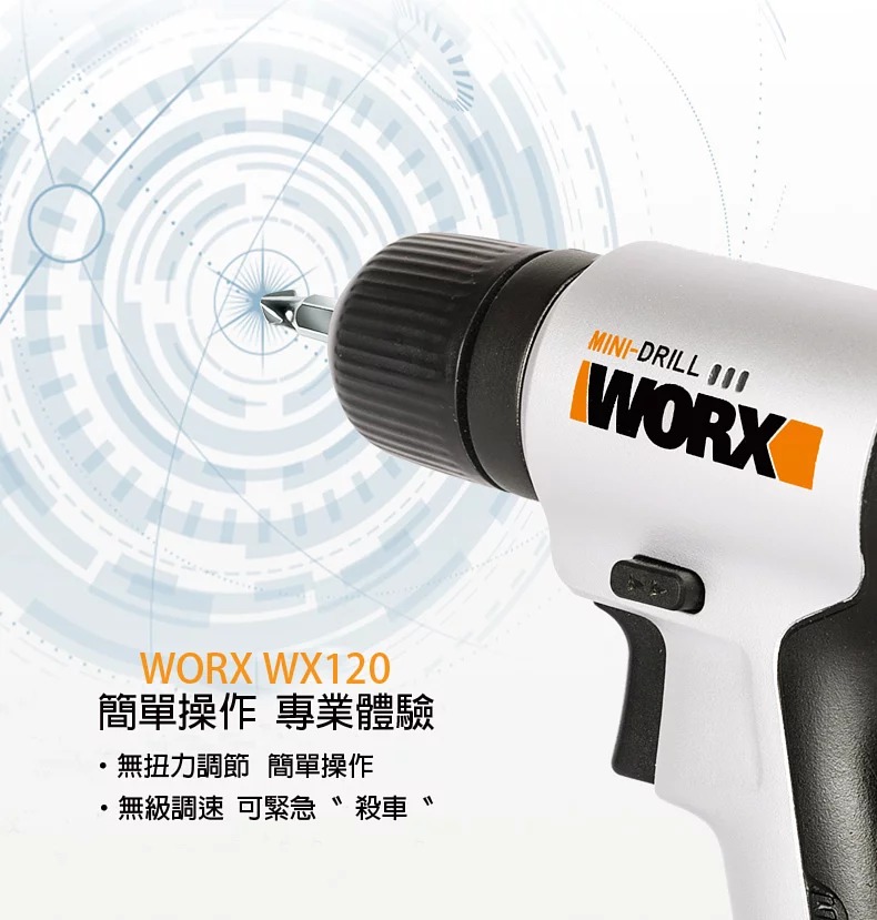 Worx WX104 12V Outlet Express HK